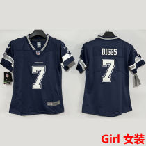 DIGGS #7 Dallas Cowboys Girl NFL Jersey 牛仔