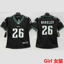 BARKLEY #26 Philadelphia Eagles Girl NFL Jersey 老鹰