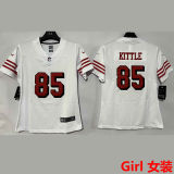 KITTLE #85 San Francisco 49ers Girl NFL Jersey 49人