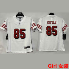 KITTLE #85 San Francisco 49ers Girl NFL Jersey 49人