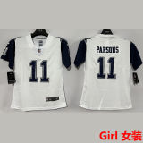 PARSONS #11 Dallas Cowboys Girl NFL Jersey 牛仔