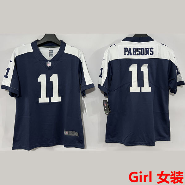 PARSONS #11 Dallas Cowboys Girl NFL Jersey 牛仔