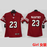 McCAFFREY #23 San Francisco 49ers Girl NFL Jersey 49人