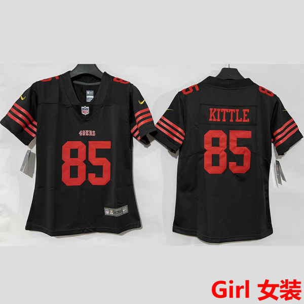 KITTLE #85 San Francisco 49ers Girl NFL Jersey 49人