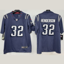 HENDERSON #32 Men's New England Patriots NFL Jersey 爱国者