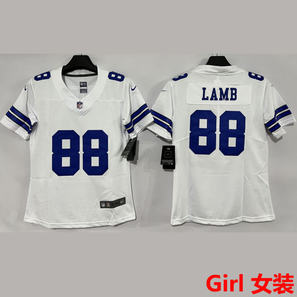 LAMB #88 Dallas Cowboys Girl NFL Jersey 牛仔