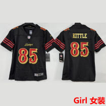 KITTLE #85 San Francisco 49ers Girl NFL Jersey 49人