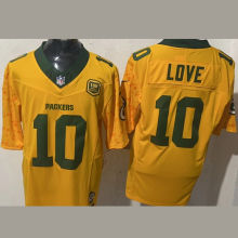 LOVE #10 Men's Green Bay Packers NFL Jersey 包装工