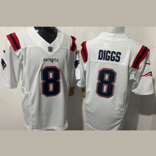 DIGGS #8 Men's New England Patriots NFL Jersey 爱国者