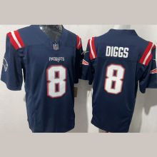 DIGGS #8 Men's New England Patriots NFL Jersey 爱国者