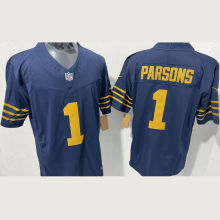 PARSONS #1 Men's Green Bay Packers NFL Jersey 包装工