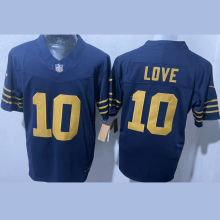 LOVE #10 Men's Green Bay Packers NFL Jersey 包装工