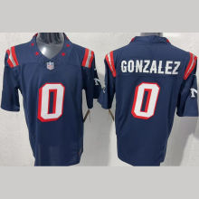 GONZALEZ #0 Men's New England Patriots NFL Jersey 爱国者