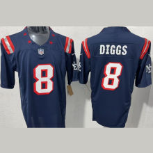 DIGGS #8 Men's New England Patriots NFL Jersey 爱国者
