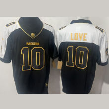 LOVE #10 Men's Green Bay Packers NFL Jersey 包装工