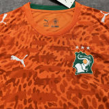 2026/27 Ivory Coast Home Orange Fans Soccer Jersey