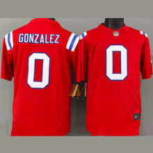 GONZALEZ #0 Men's New England Patriots NFL Jersey 爱国者