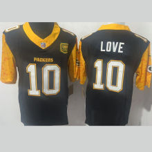 LOVE #10 Men's Green Bay Packers NFL Jersey 包装工