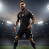 2026 Brazil Special Edition Black Player Version Soccer Jersey
