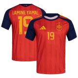 LAMINE YAMAL #19 Spain 1:1 Quality Home Red Fans Jersey 2026/27 ★★