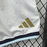 2026/27 Argentina White Player Version Shorts Pants 球员版