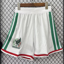 2026/27 Mexico Home White Player Version Shorts Pants 球员版