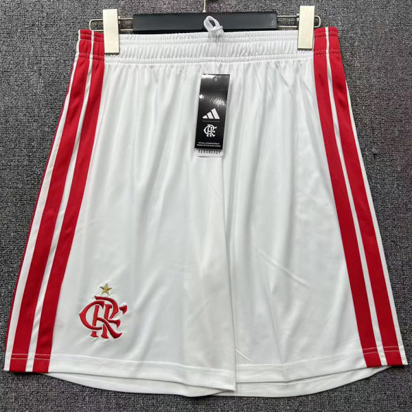2026/27 Flamengo Home White Shorts pants
