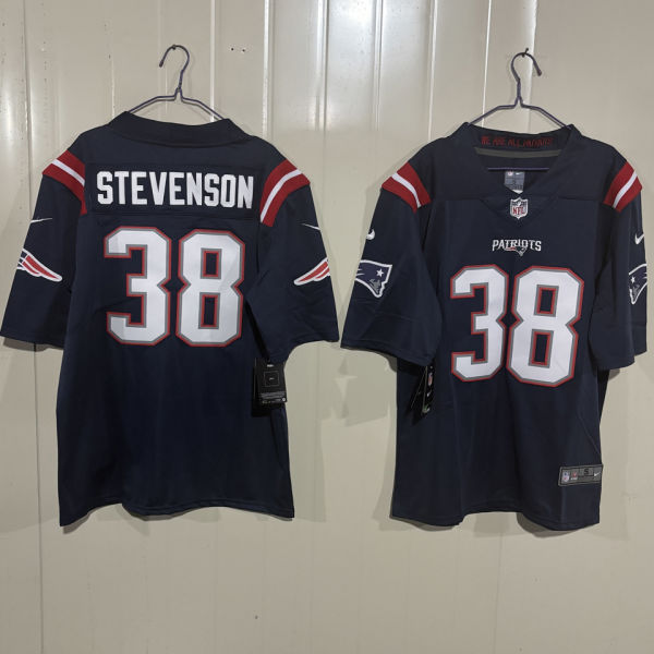 STEVENSON #38 Men's New England Patriots NFL Jersey 爱国者