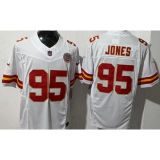 JONES #95 Men's Kansas City Chiefs NFL Jersey 酋长  (3代）