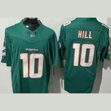 HILL #10 Men's Miami Dolphins NFL Jersey 海豚 (3代）