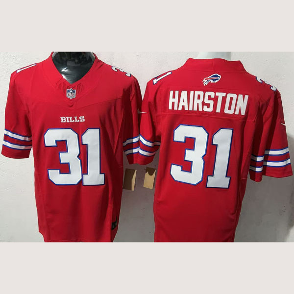 HAIRSTON #31 Men's Buffalo Bills NFL Jersey 布法罗比尔  (3代）