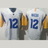 NACUA #12 Men's Los Angeles Rams NFL Jersey 公羊
