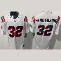HENDERSON #32 Men's New England Patriots NFL Jersey 爱国者 (3代）