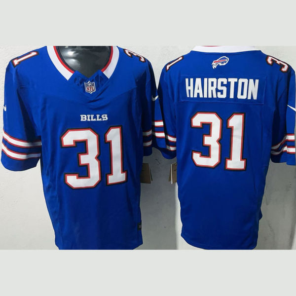 HAIRSTON #31 Men's Buffalo Bills NFL Jersey 布法罗比尔  (3代）