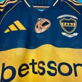 2025/26 Boca 120th Anniversary Edition Player Version Long Sleeve Jersey 有背下广告
