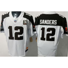 SANDERS #12 Men's Cleveland Browns NFL Jersey 布朗  (3代）