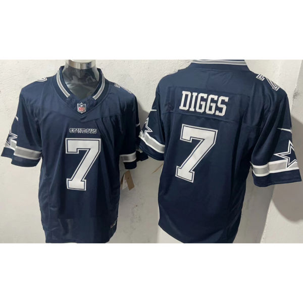 DIGGS #7 Men's Dallas Cowboys NFL Jersey 牛仔   (3代）
