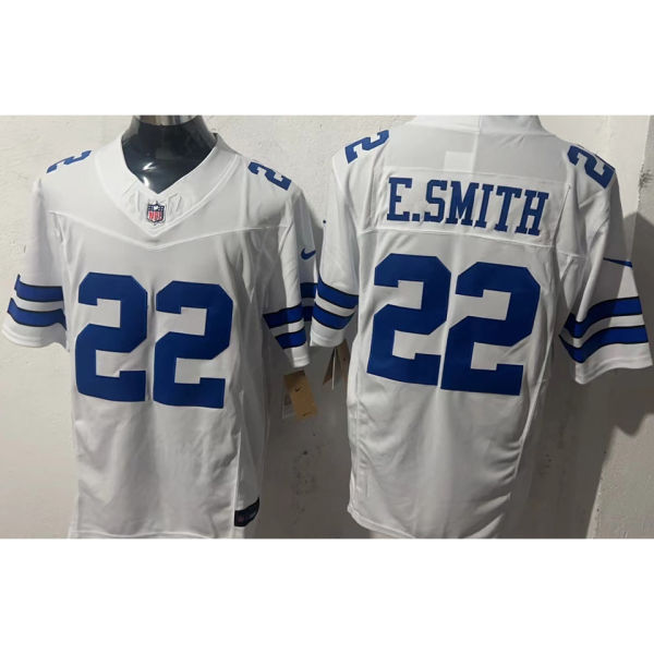 E.SMITH #22 Men's Dallas Cowboys NFL Jersey 牛仔   (3代）