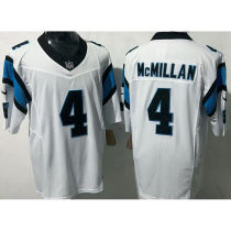 McMILLAN #4 Men's Carolina Panthers NFL Jersey 黑豹   (3代）