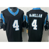 McMILLAN #4 Men's Carolina Panthers NFL Jersey 黑豹   (3代）