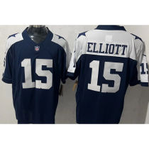 ELLIOTT #15 Men's Dallas Cowboys NFL Jersey 牛仔   (3代）