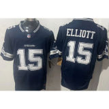ELLIOTT #15 Men's Dallas Cowboys NFL Jersey 牛仔   (3代）
