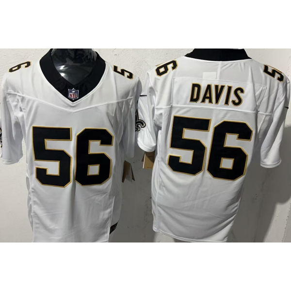 DAVIS #56 Men's New Orleans Saints NFL Jersey 圣徒   (3代）