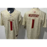MURRAY #1 Men's Arizona Cardinals NFL Jersey 红雀   (3代）