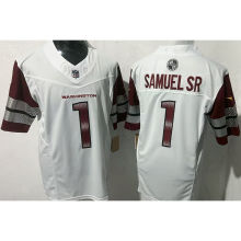SAMUEL SR #1 Men's Washington Commanders NFL Jersey 指挥官  (3代）
