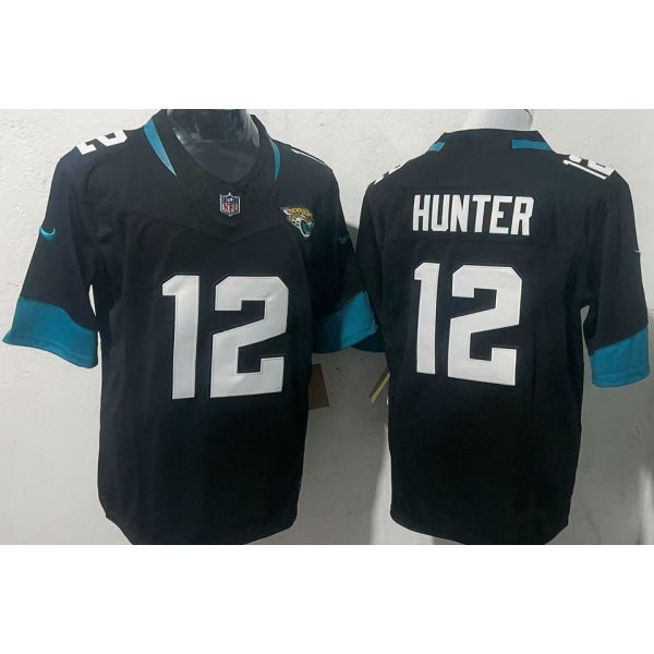 HUNTER #12 Men's Jacksonville Jaguars NFL Jersey 美洲虎    (3代）