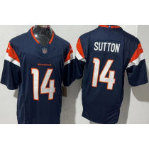 SUTTON #14 Men's Denver Broncos NFL Jersey 野马   (3代）