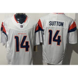 SUTTON #14 Men's Denver Broncos NFL Jersey 野马   (3代）