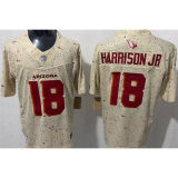 HARRISON JR #18 Men's Arizona Cardinals NFL Jersey 红雀   (3代）