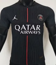 2025/26 PSG 4th Black Player Version Soccer Jersey